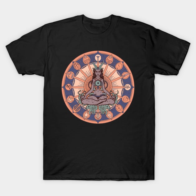 Spellbound Souls: Journey into the Occult T-Shirt by Lucifer